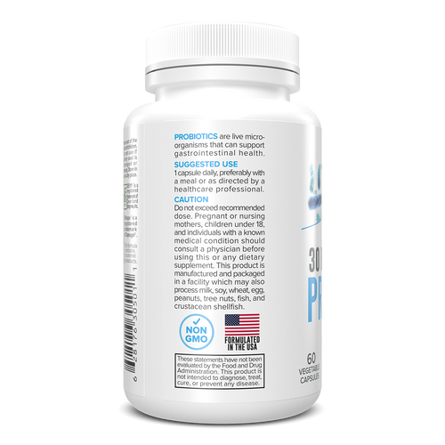 Portions Master 30 Billion Probiotic Left
