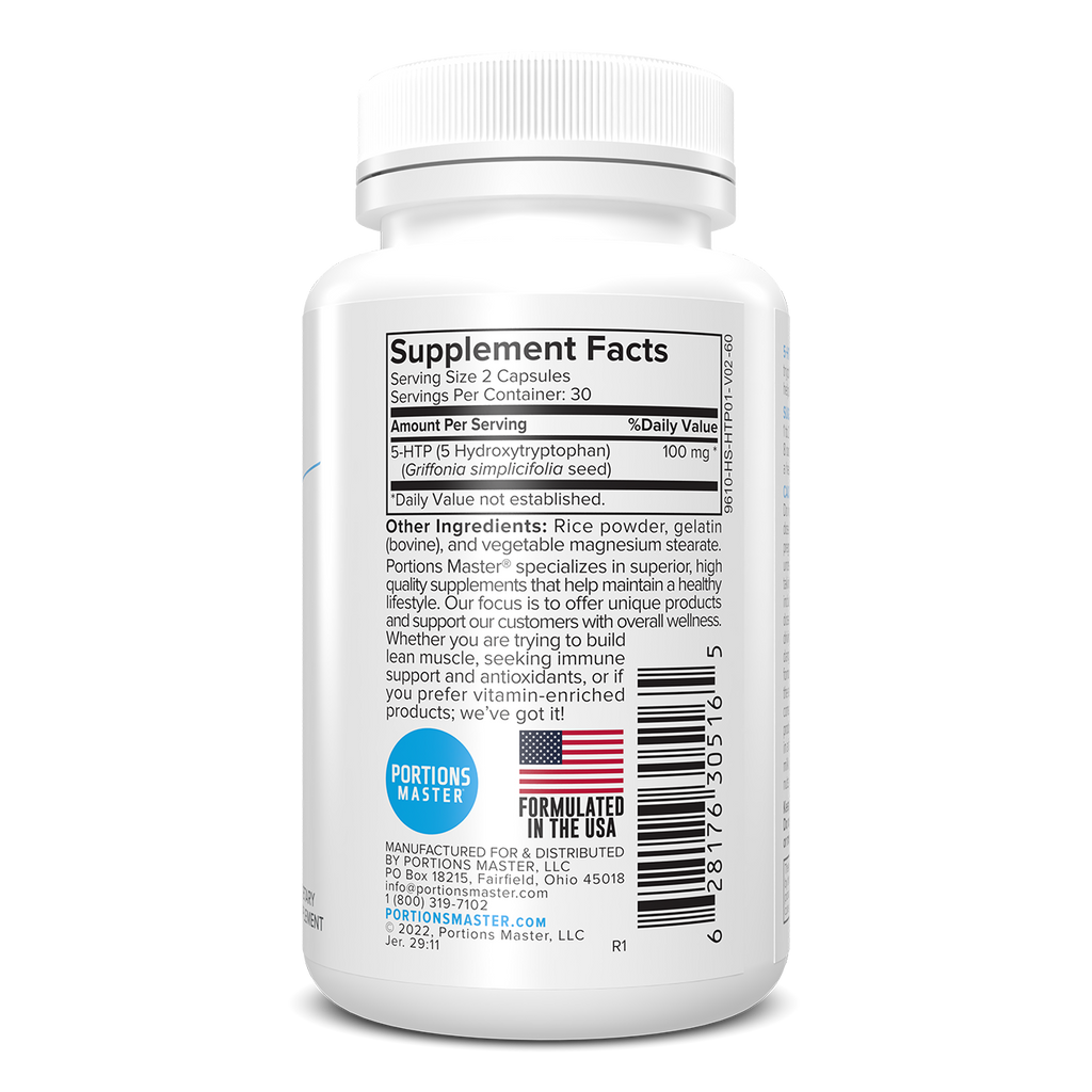 Portions Master 5HTP Left