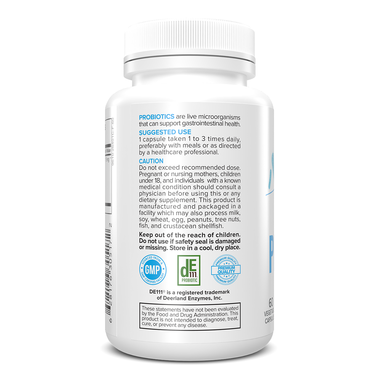 Portions Master Advanced Probiotic Left