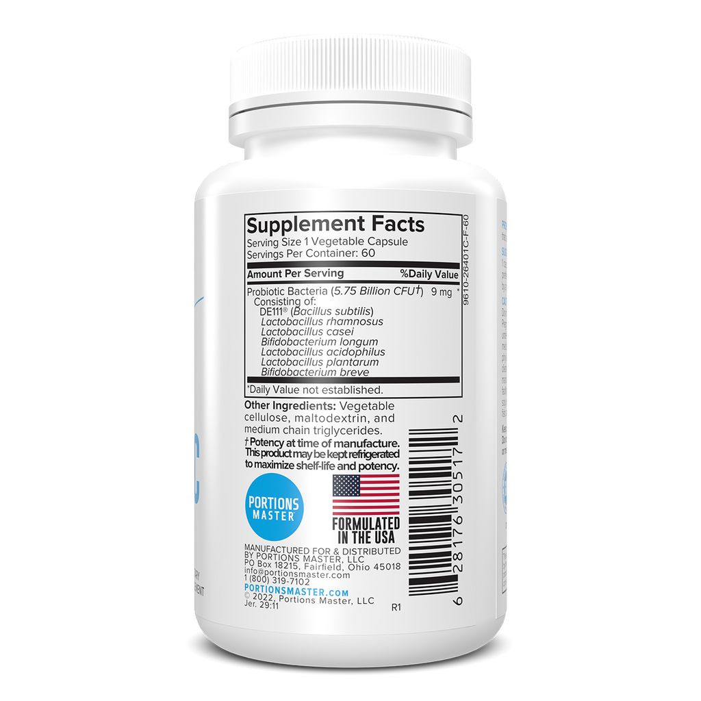 Portions Master Advanced Probiotic Right