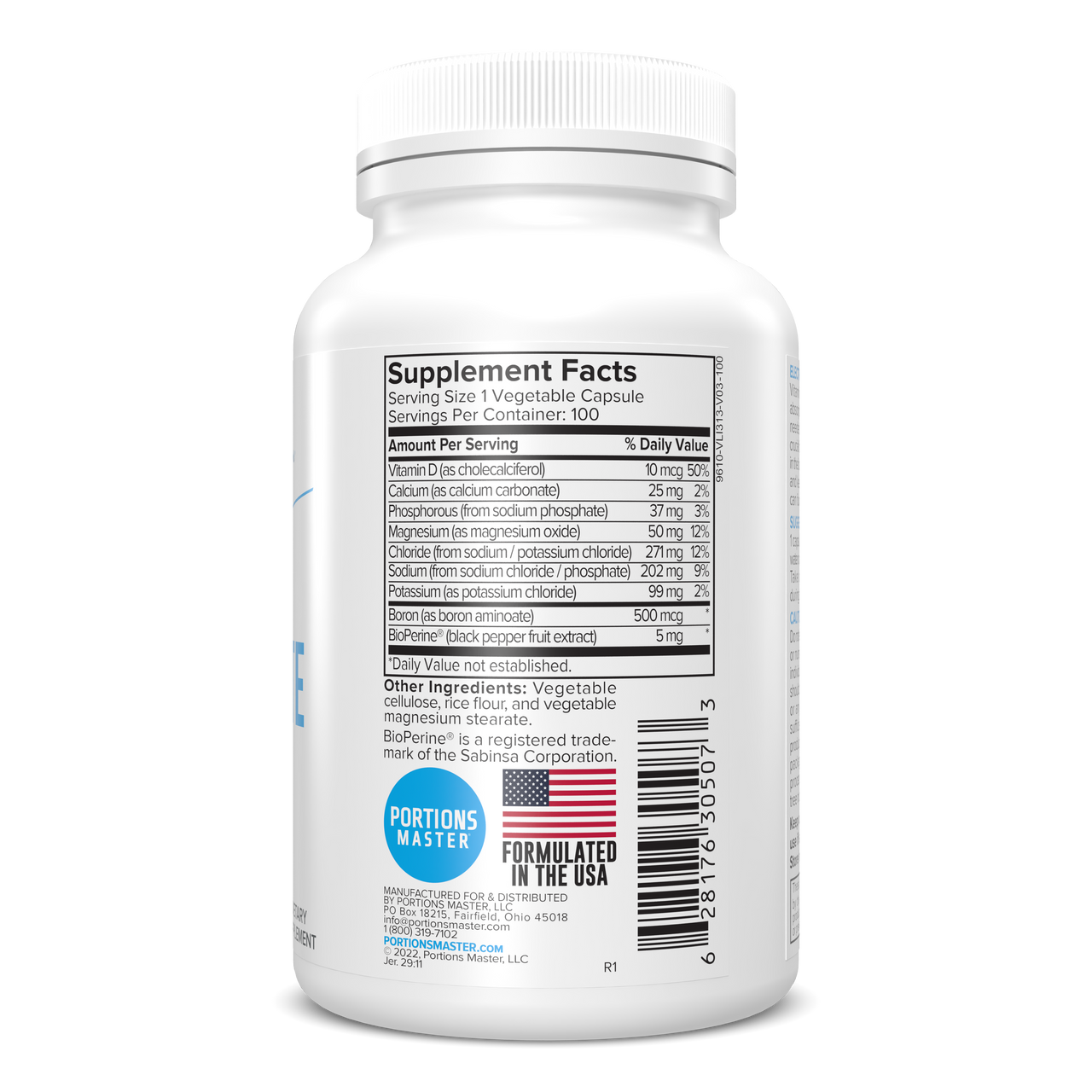 Portions Master Electrolyte Plus Right