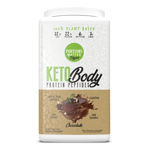 Portions Master Keto Body Protein Peptides Chocolate Front