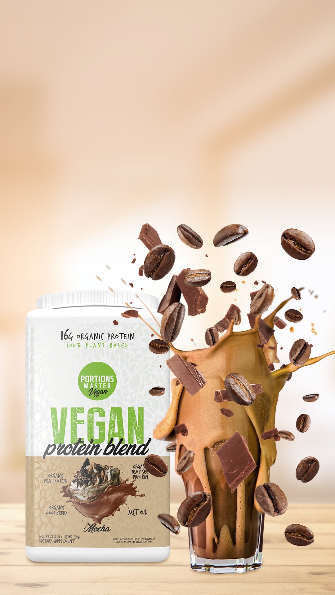 Portions Master Vegan Protein Blend