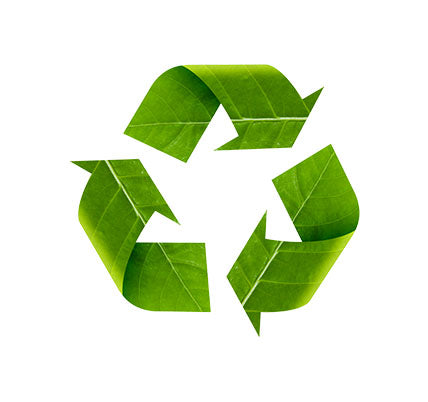 Recycle symbol.