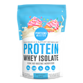 Portions Master Non-GMO Cross-Flow Microfiltration Whey Protein Isolate, Sweetened with Stevia (2 lbs) | Birthday Cake Front