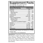 Portions Master Vegan Protein Blend Vanilla 750g Supp Panel