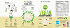 Portions Master Vegan Protein Blend Vanilla 750g Label