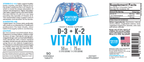 Portions Master Vitamin D3 & K2 Label