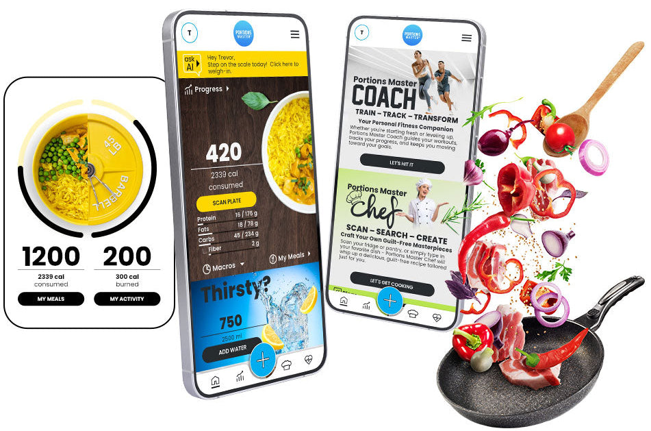 Portions Master app preview