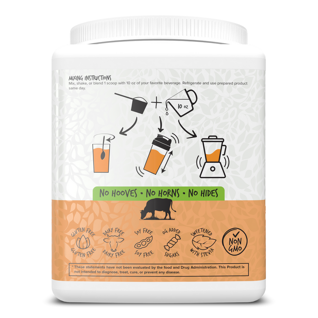 Portions Master Vegan Collagen Builder Salted Caramel Back