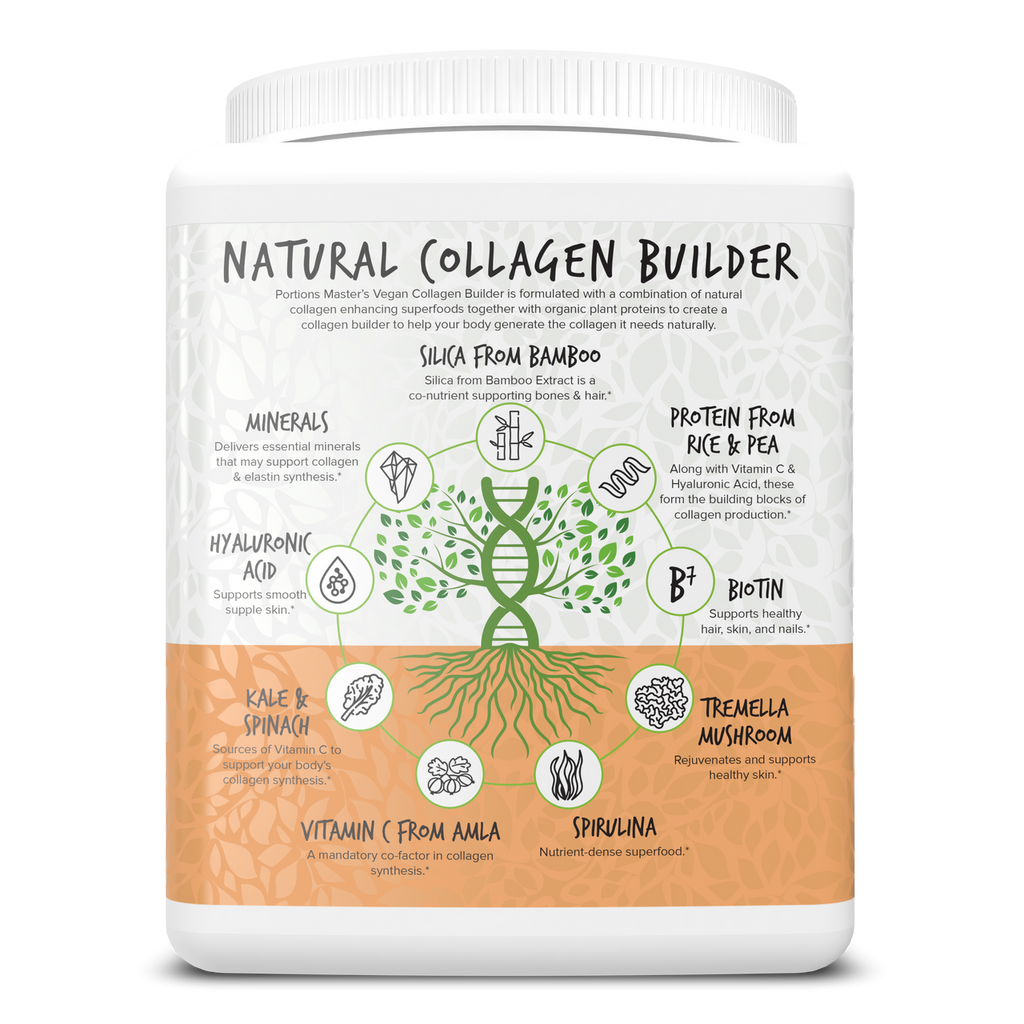 Portions Master Vegan Collagen Builder Salted Caramel Left