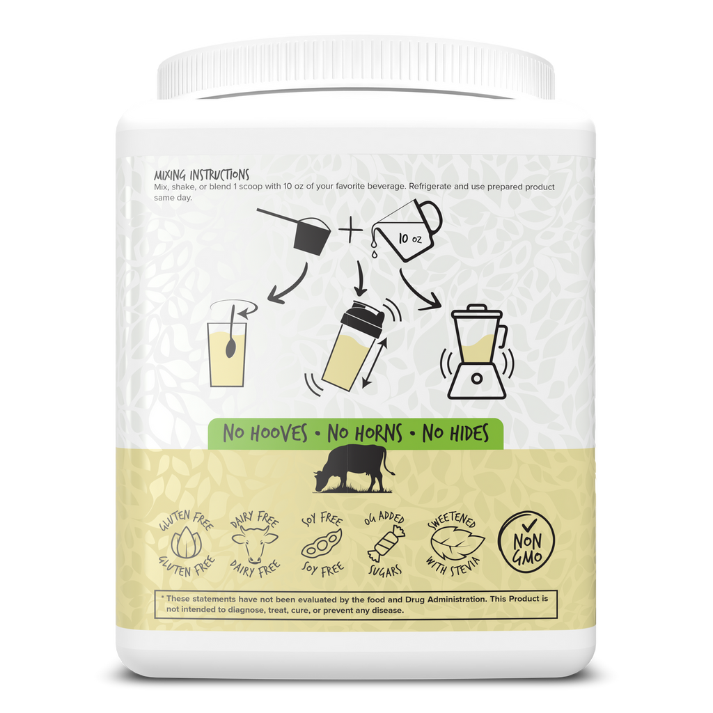 Portions Master Vegan Collagen Builder French Vanilla Back