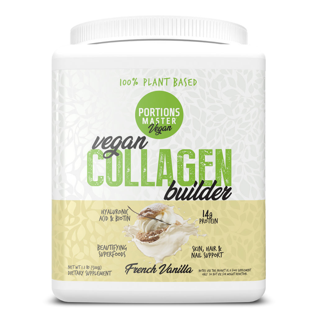 Portions Master Vegan Collagen Builder French Vanilla Front