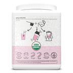 Portions Master Vegan Protein Blend Berry 375g Back