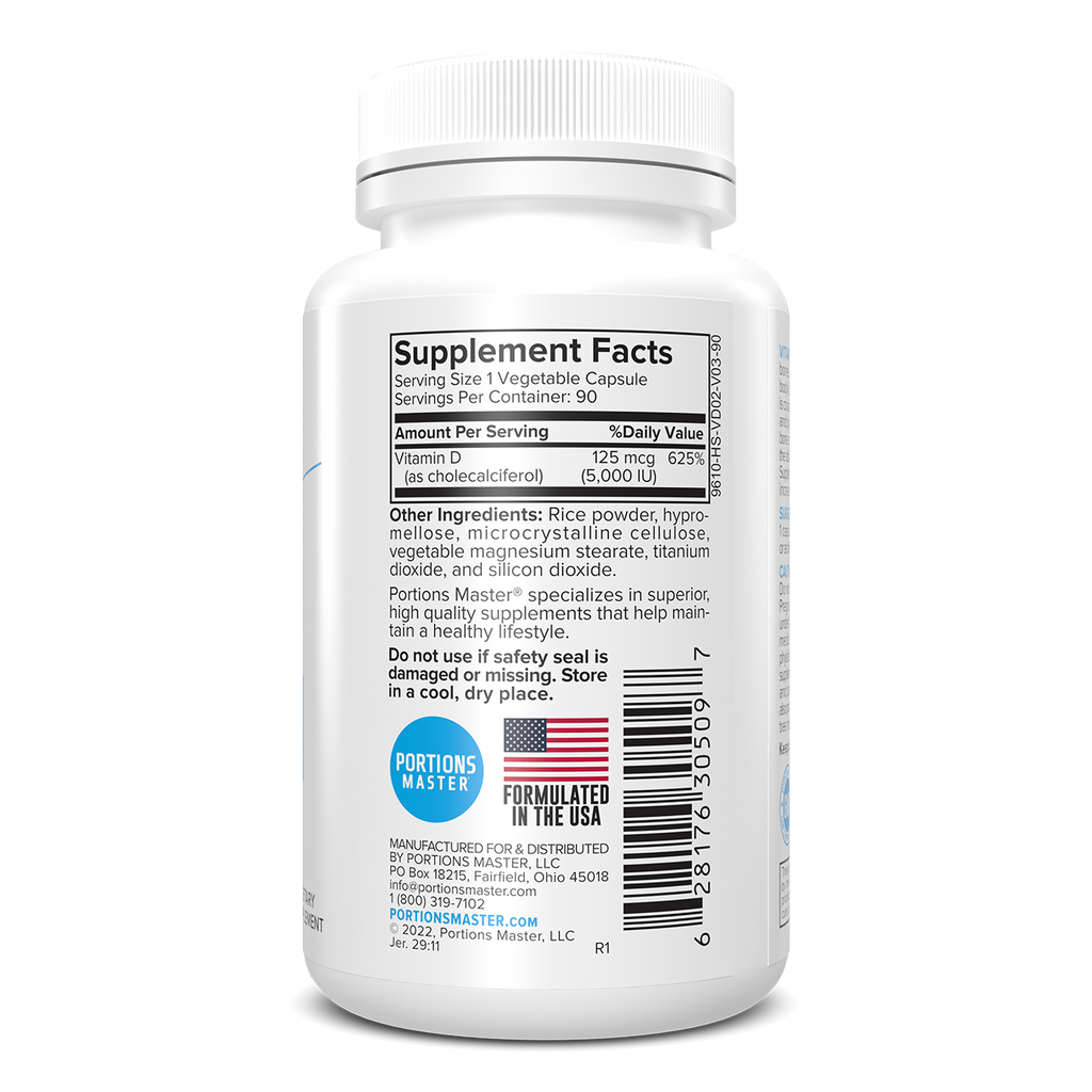 Portions Master Vitamin D3 Right
