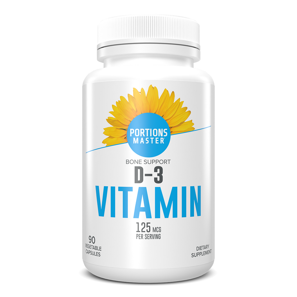Portions Master Vitamin D3 Front