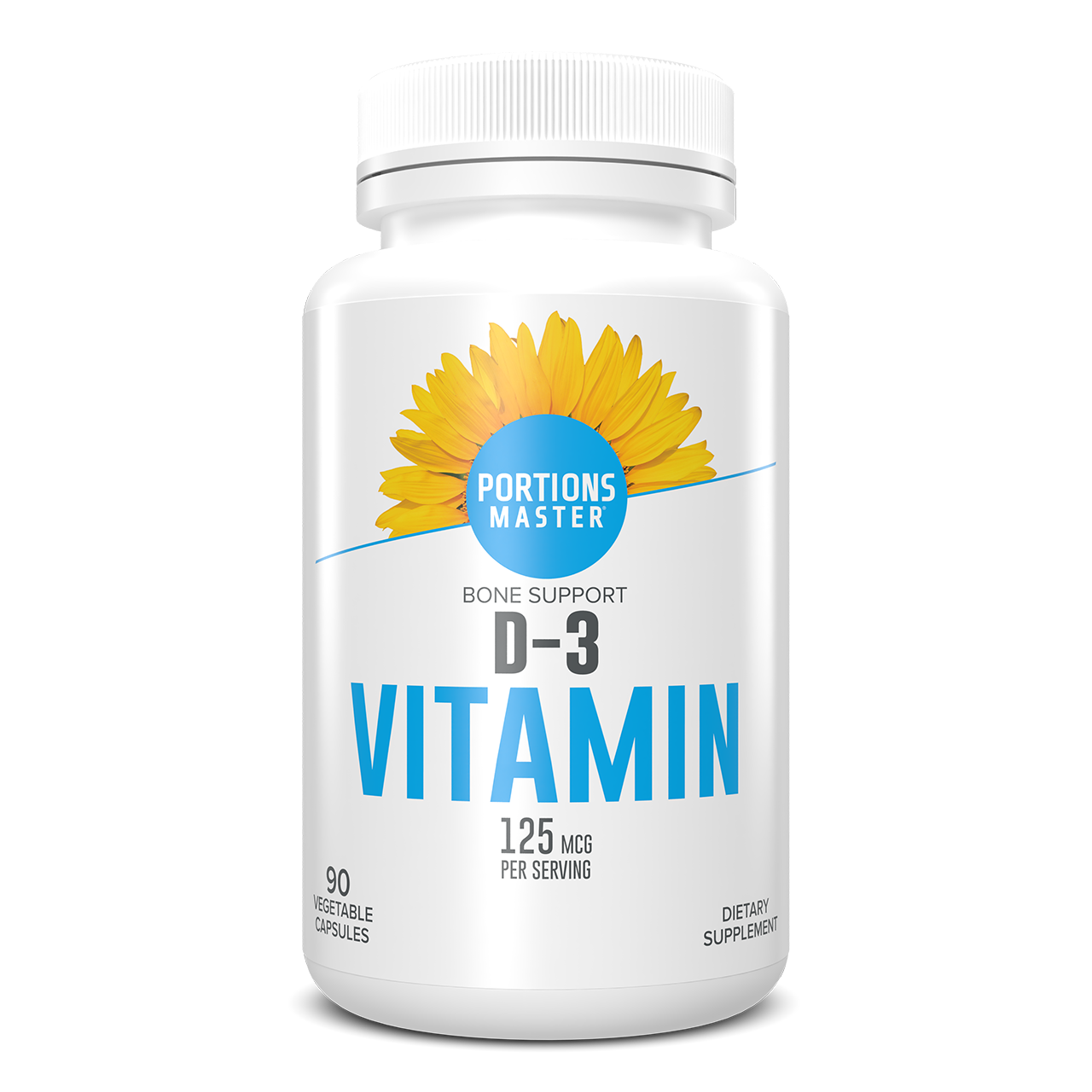Portions Master Vitamin D3 Front