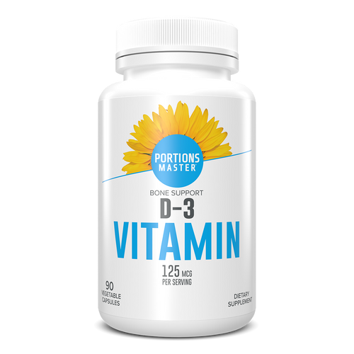 Portions Master Vitamin D3 Front