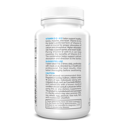 Portions Master Vitamin D3 & K2 Left