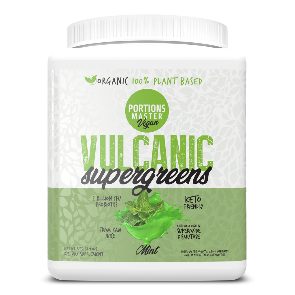 Portions Master Vulcanic Supergreens Mint Front