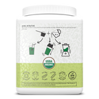 Portions Master Vulcanic Supergreens Unflavored 225g Back