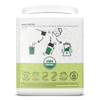 Portions Master Vulcanic Supergreens Unflavored 450g Back