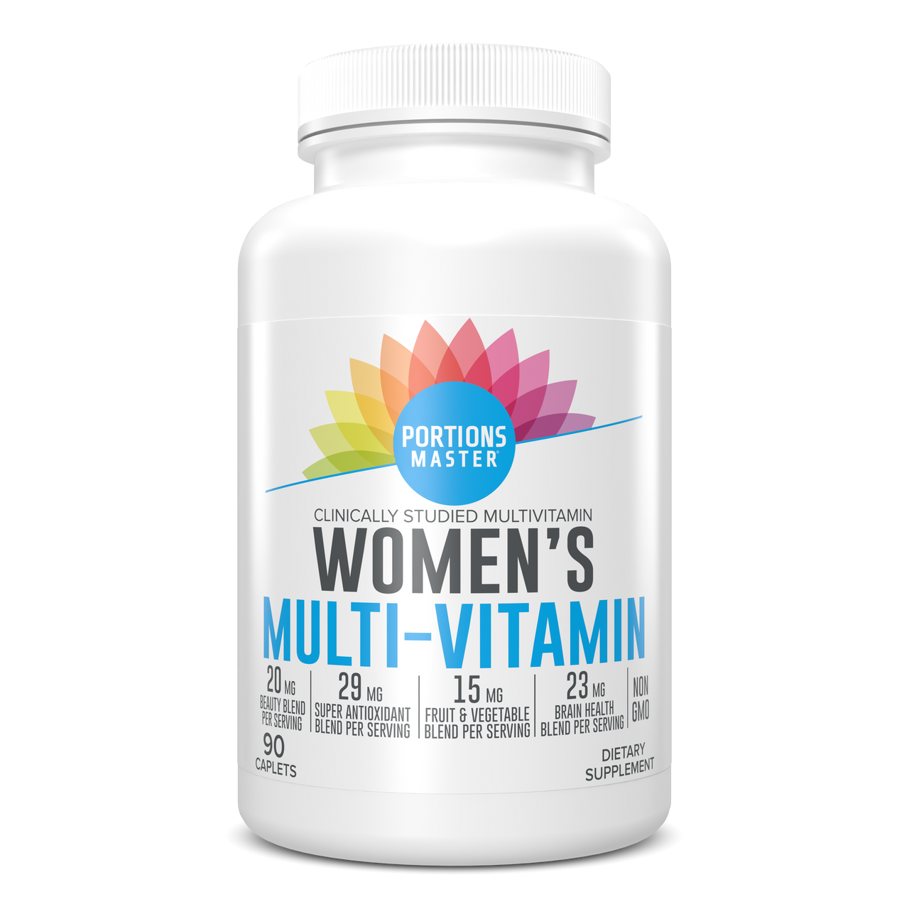 Portions Master Women's Multi-Vitamin Front
